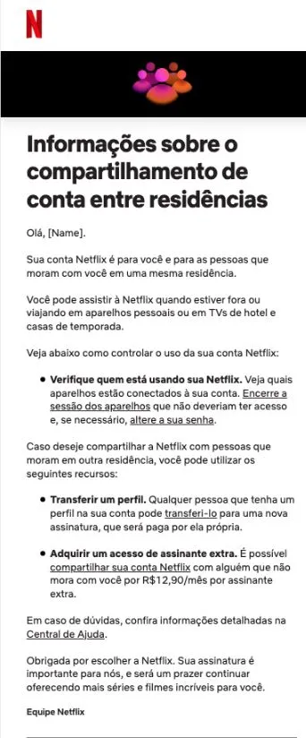 Netflix cobrará uma taxa extra para 