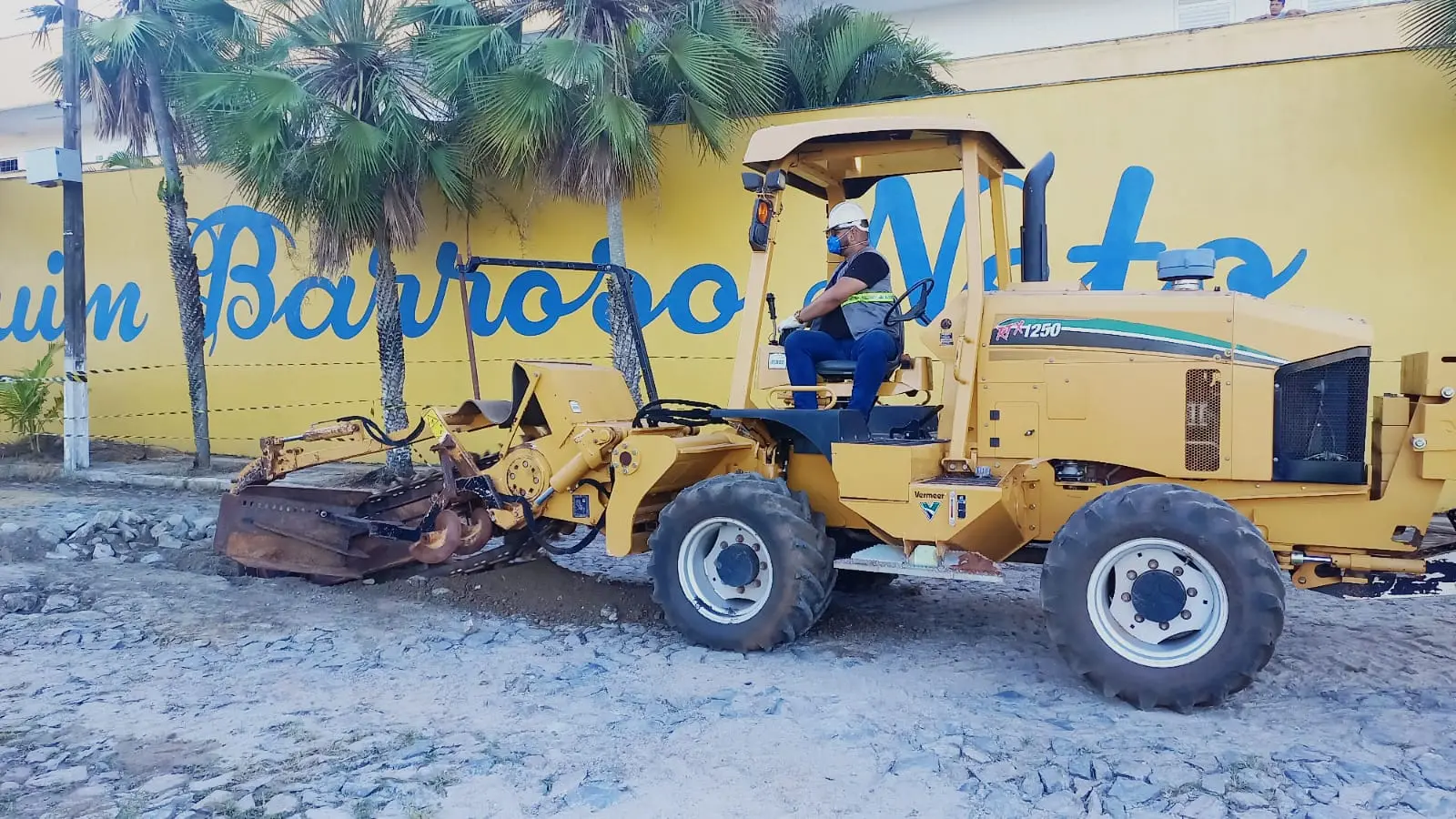 Obras para esgotamento sanitário