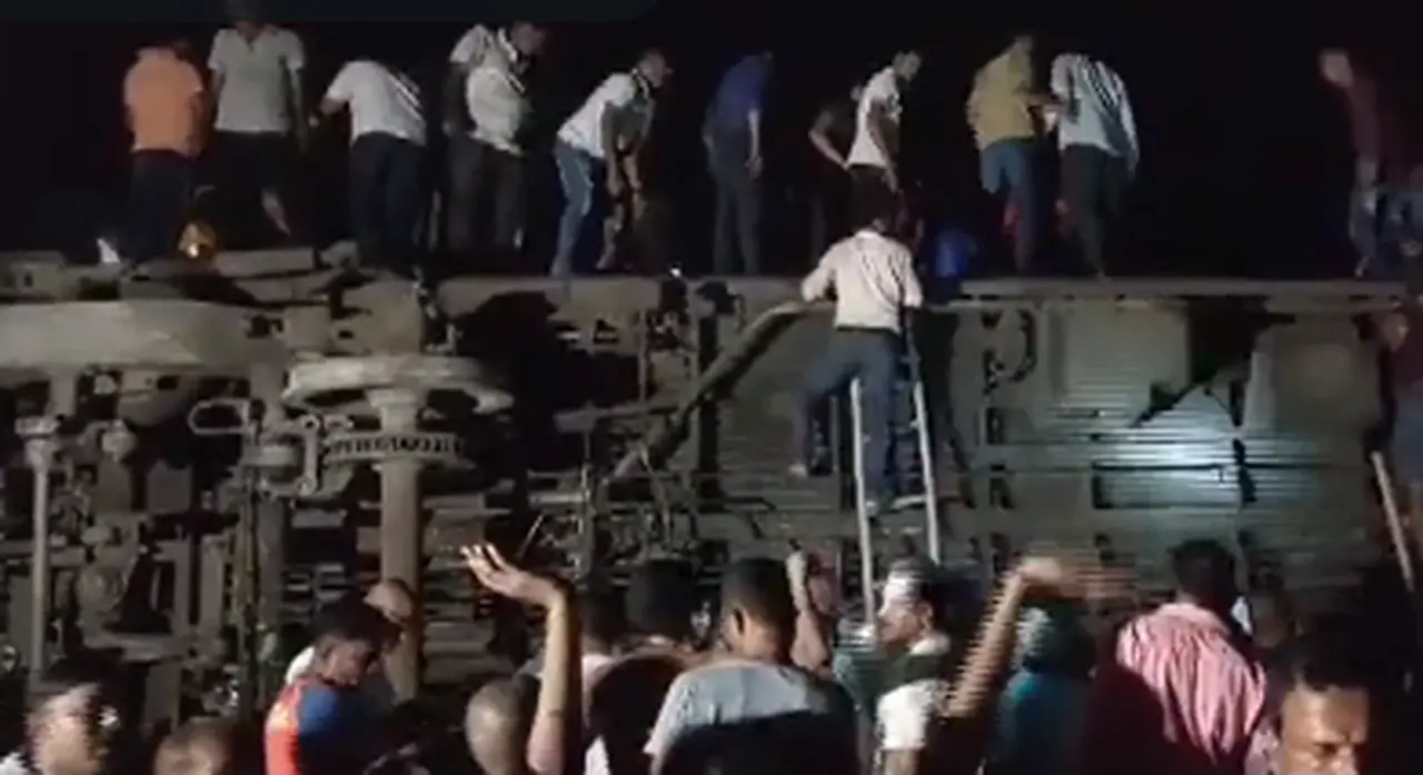 acidente de trem na Índia