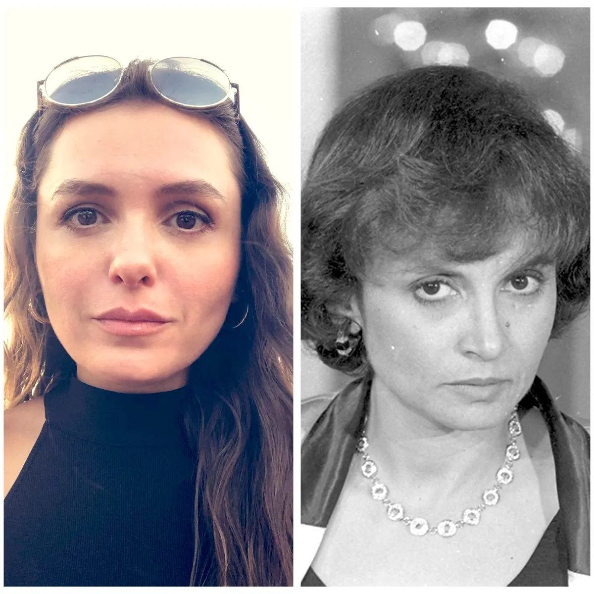 Mônica Iozzi (à esquerda) e Joana Fomm (à direita)