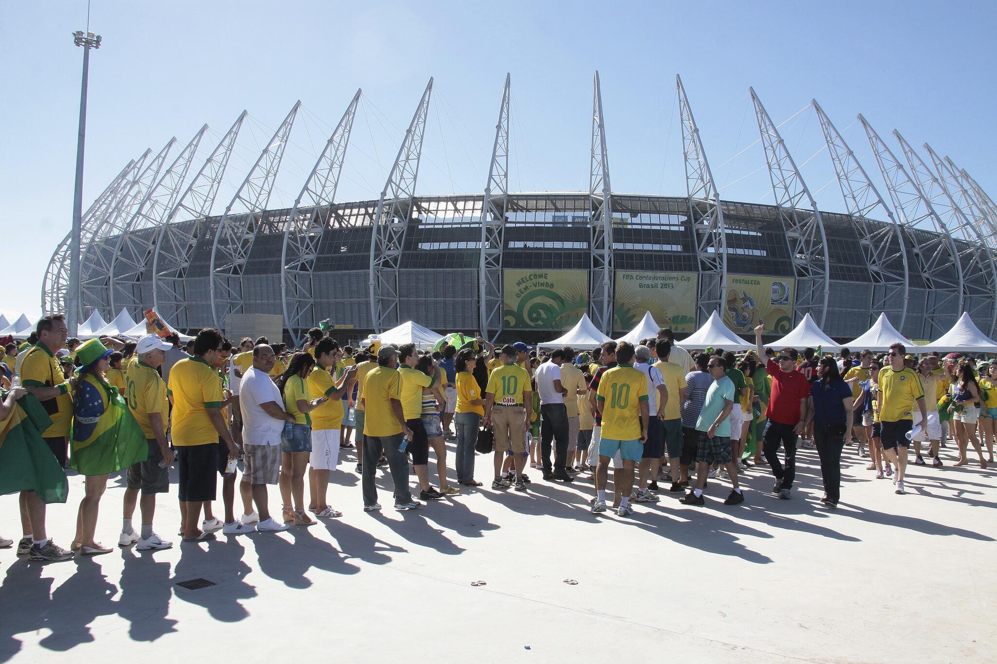 Arena Castelão recebeu milhares de torcedores