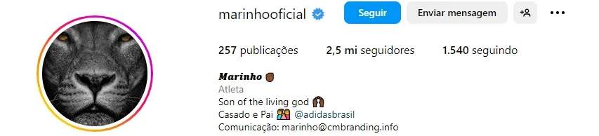 Marinho se pronuncia, confirma rescisão e pede desculpas à torcida: 'Atitude imatura e infantil'