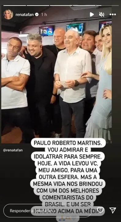 Morre comentarista Paulo Roberto Martins, o Morsa, aos 78 anos