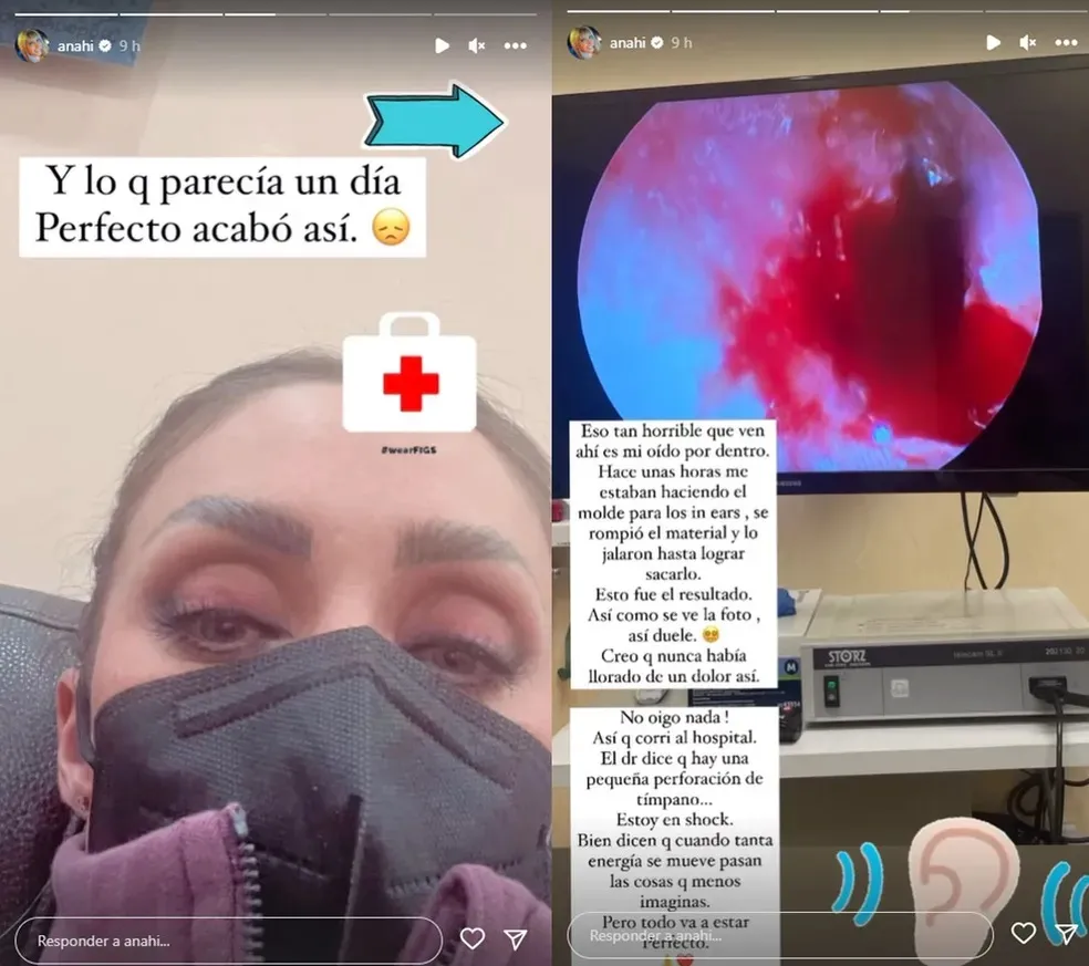 A cantora postou relato de saúde nos stories