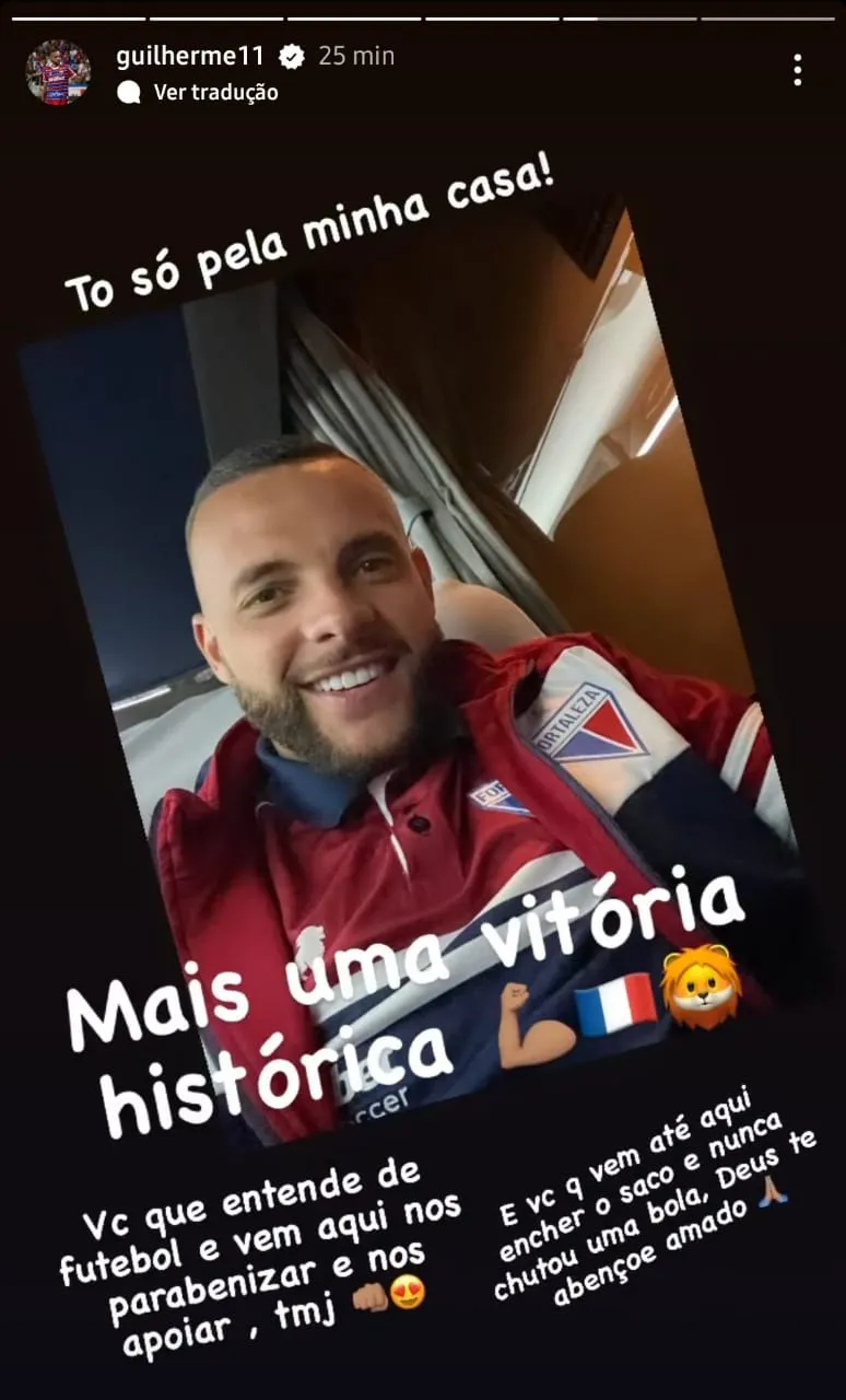 Guilherme manda recado para 'haters' através de post nas redes sociais: 'Deus te abençoe, amado'