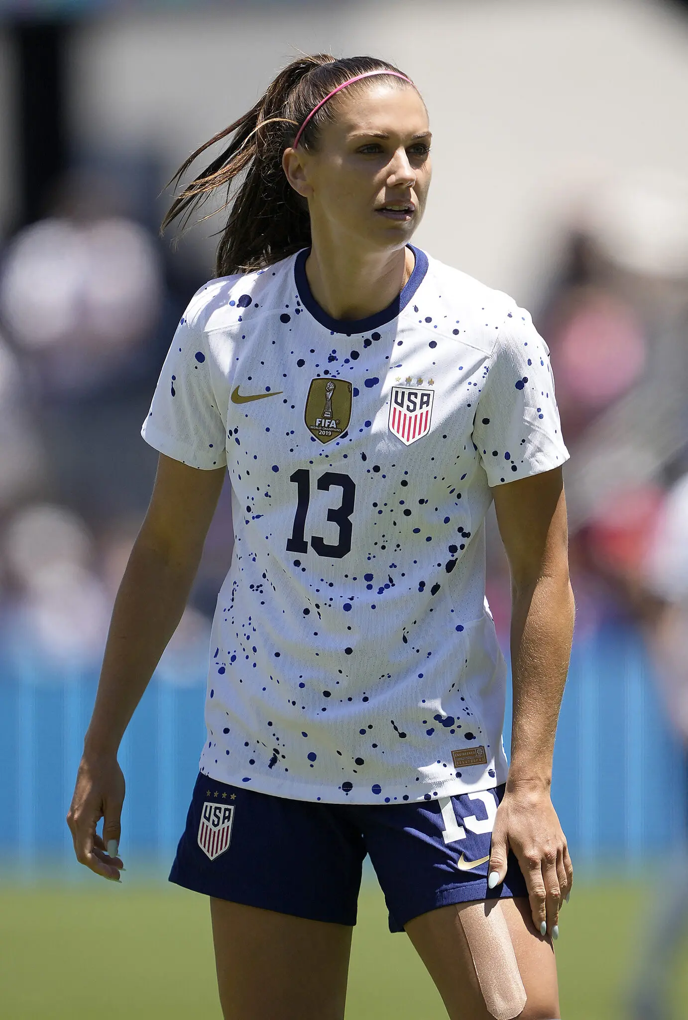 Alex Morgan é um dos destaques dos EUA