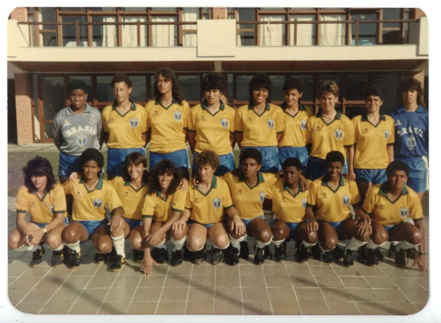 Jogadoras da seleção brasileira competiram pela primeira vez em uma Copa do Mundo em 1991
