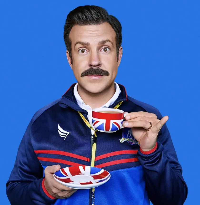 A comédia dramática “Ted Lasso”, da Apple TV+, se mantém entre as favoritas