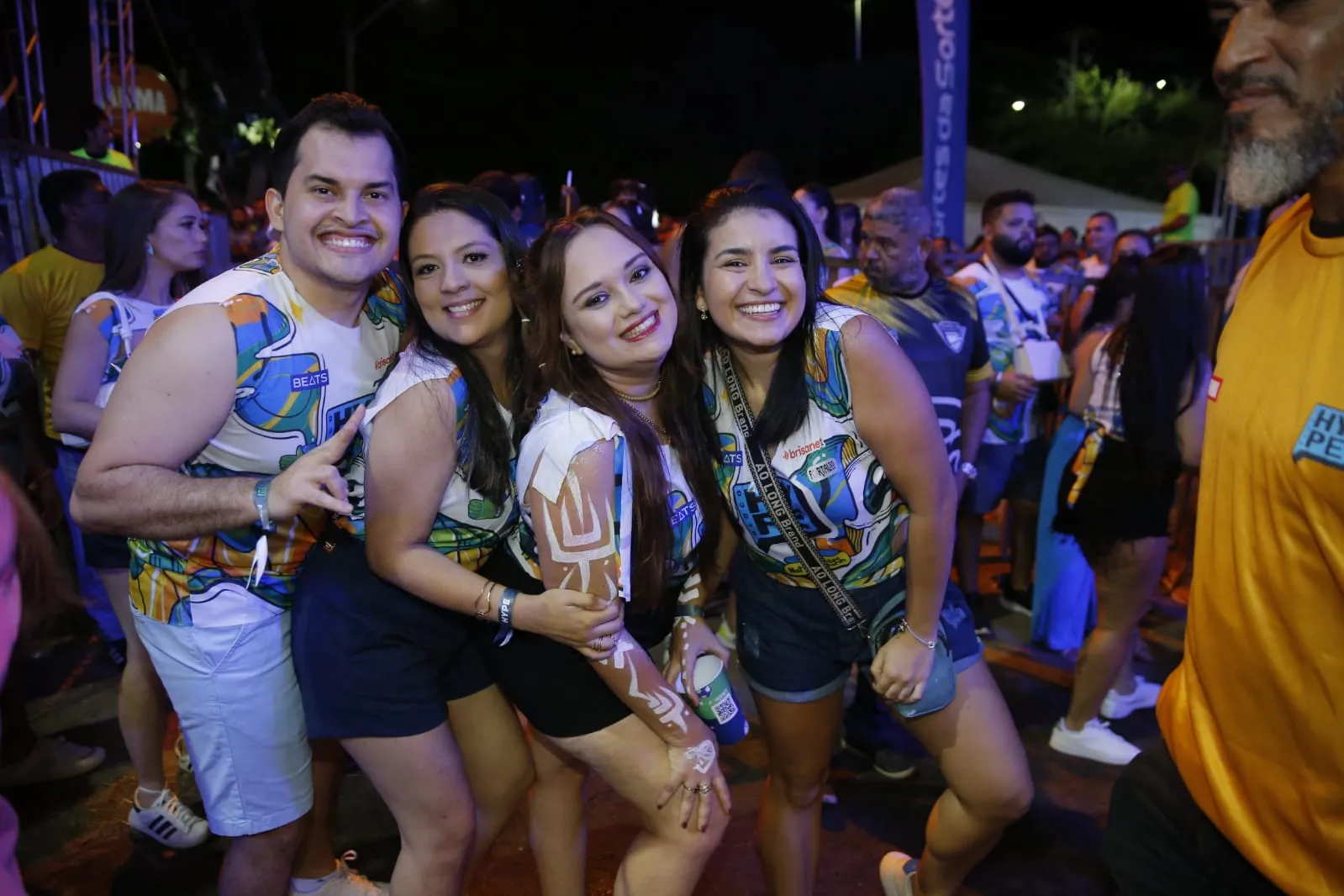 A segunda noite do Fortal 2023 foi animada por Felipe Amorim e Nattan