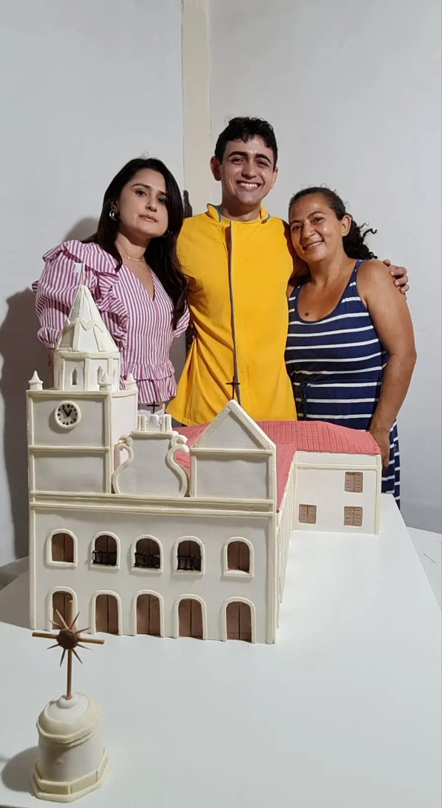 Liliany, Roberto e Vitória