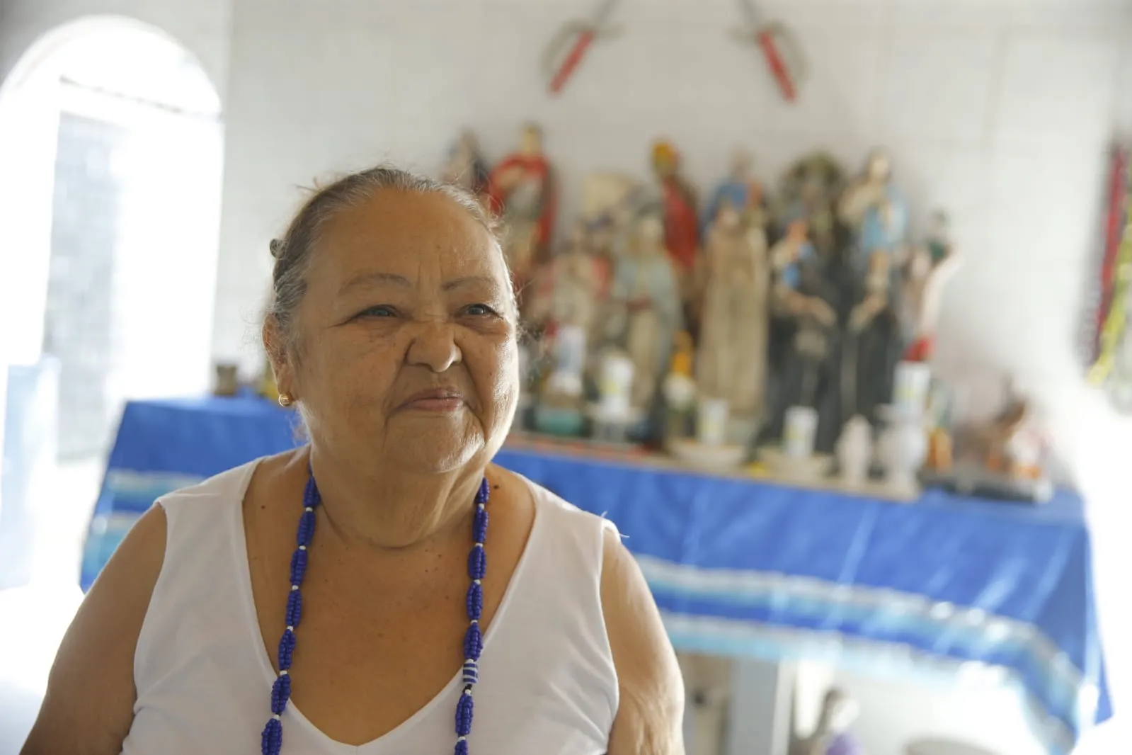 Mãe Zimá é a primeira Mãe de Santo brasileira a receber o título de Mestra da Cultura, pelo Estado do Ceará