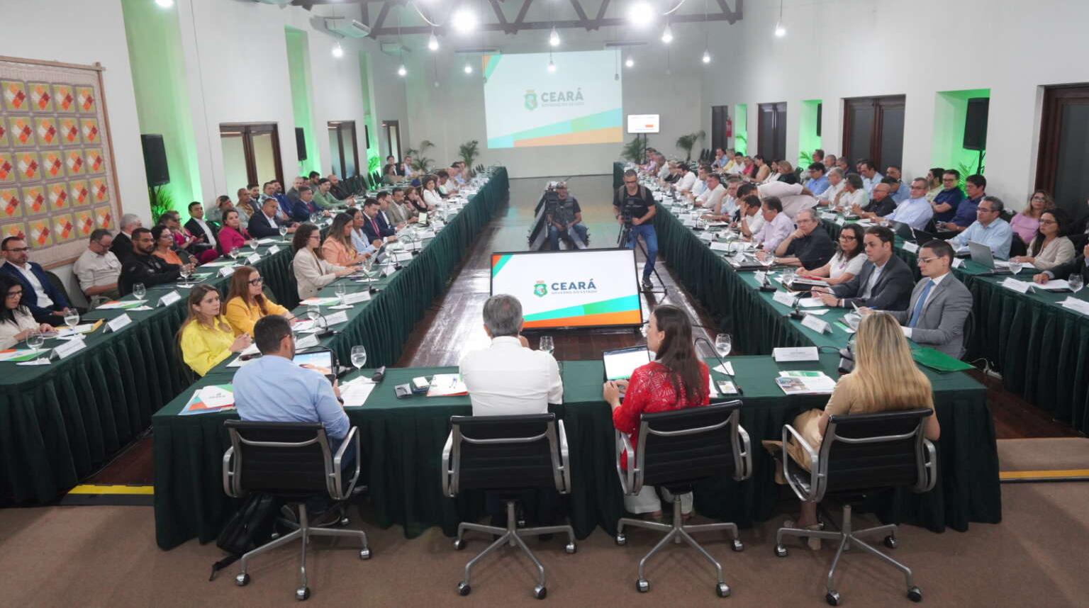 Reunião do secretariado do Governo do Ceará