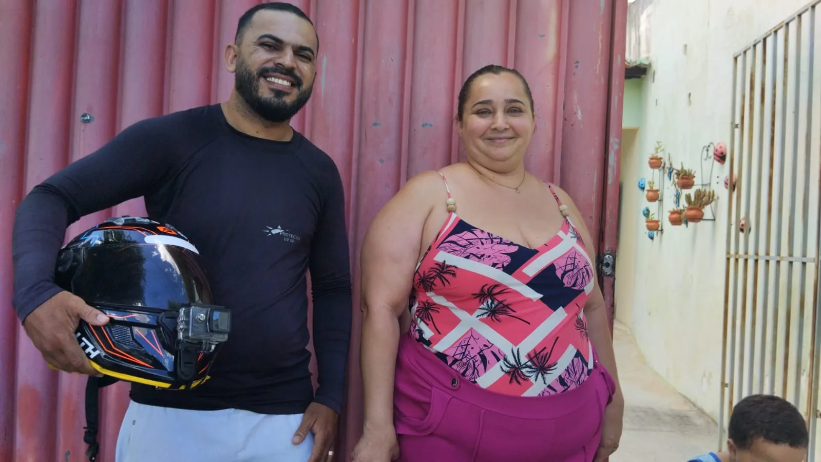 Mariano e Fernanda se reencontraram nesta quinta-feira (2)