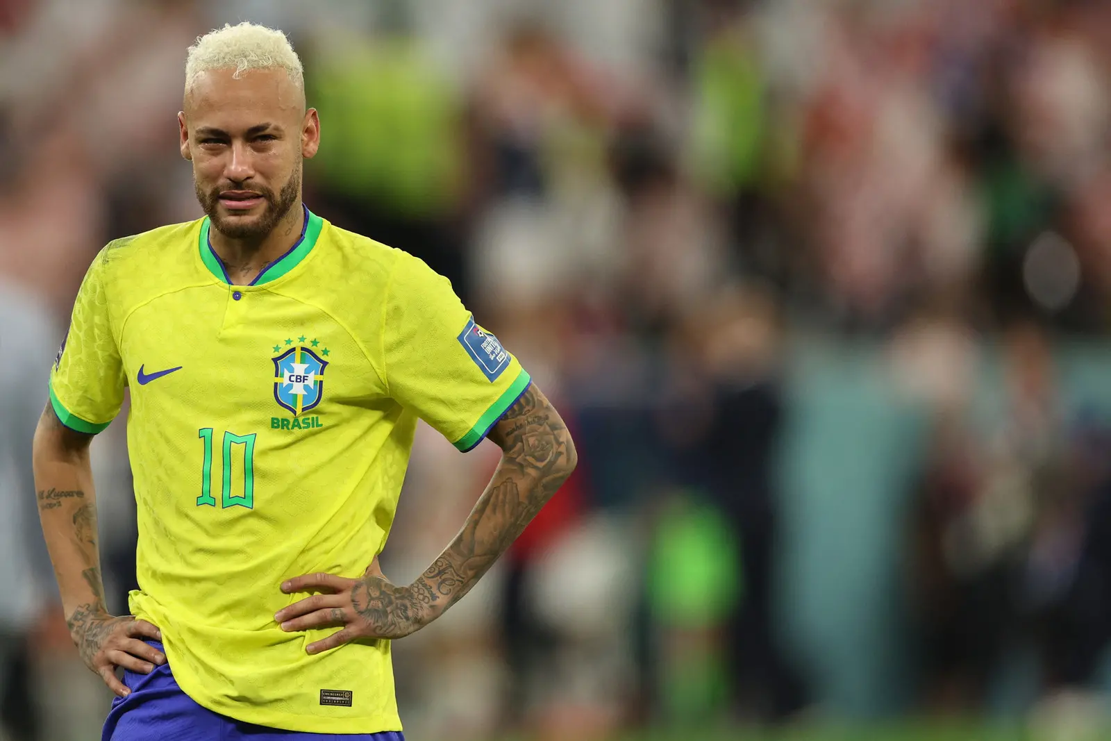 Neymar em ação pela Seleção Brasileira