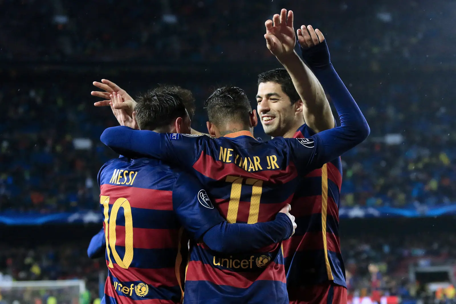 Neymar em ação pelo Barcelona