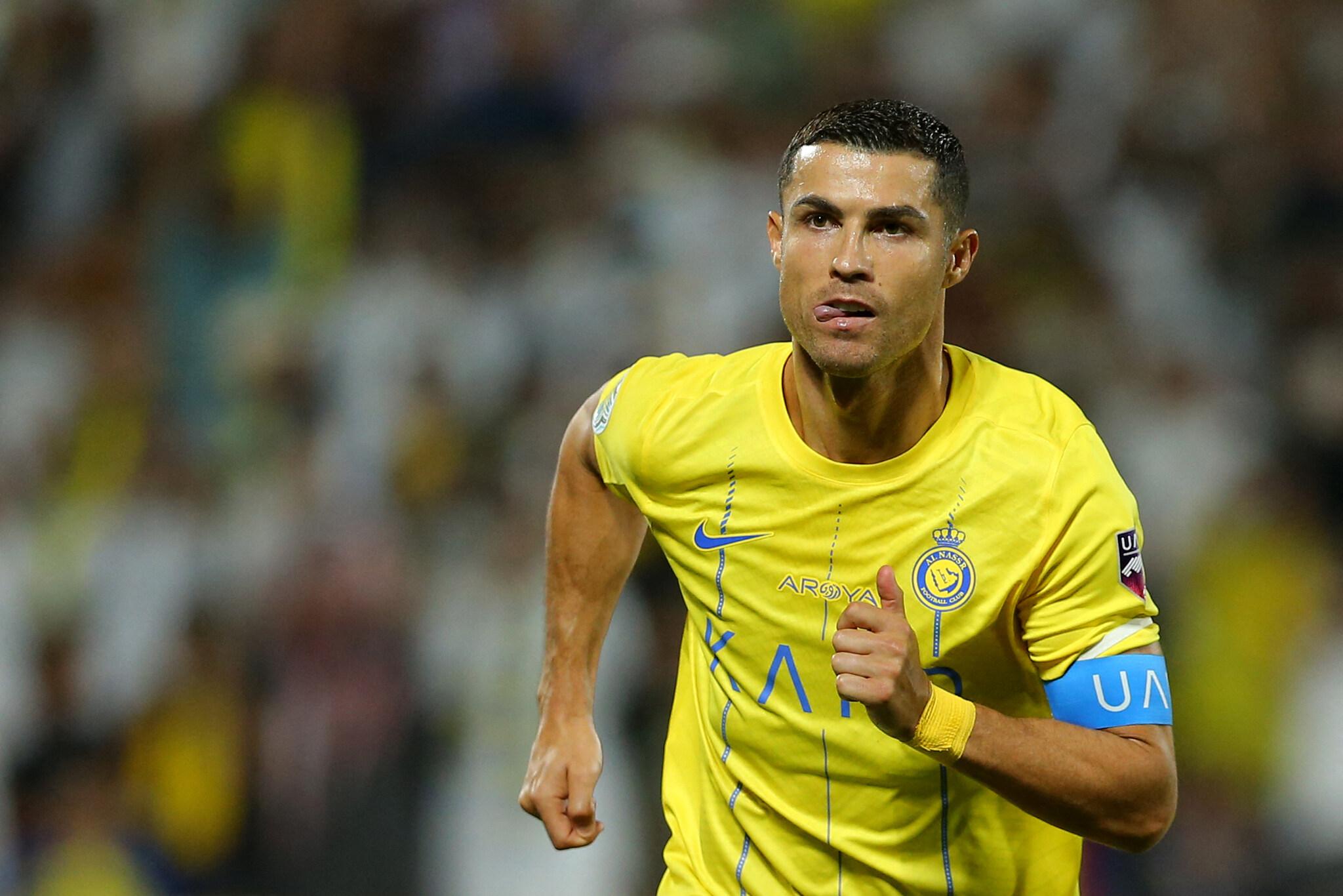 Cristiano Ronaldo com a camisa do Al-Nassr