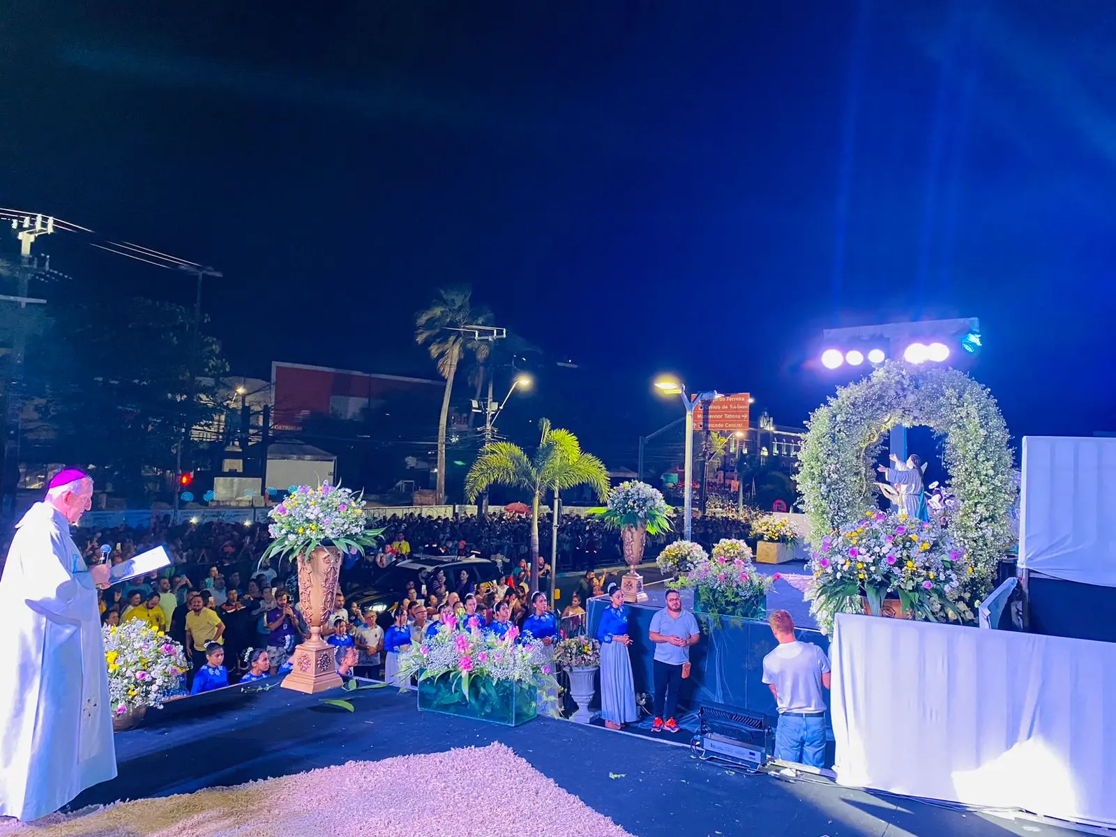 Imagem de Maria na Catedral de Fortaleza