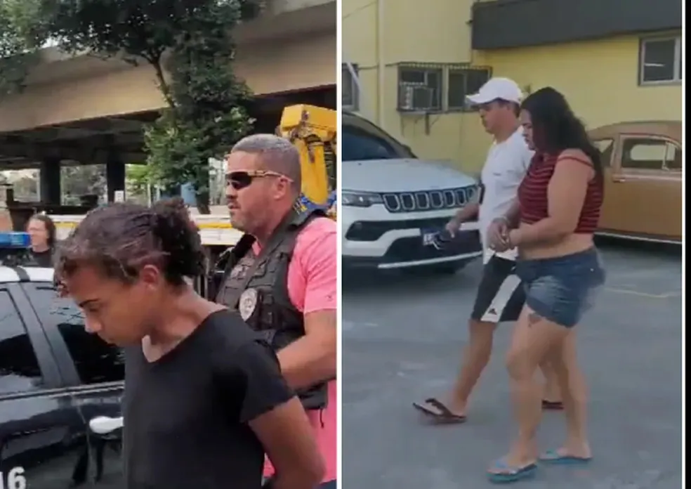 A menor de idade que namorava Vitória só não participou do momento do enforcamento da professora, mas assistiu