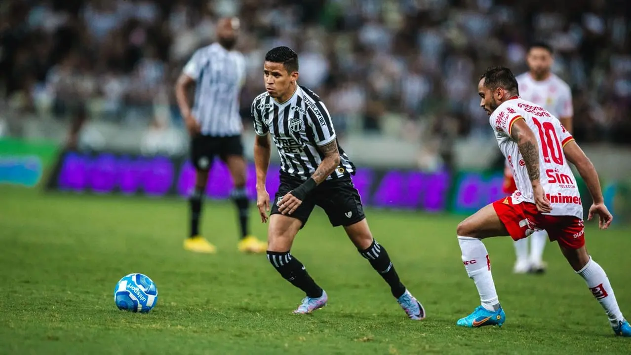 Erick em ação pelo Ceará