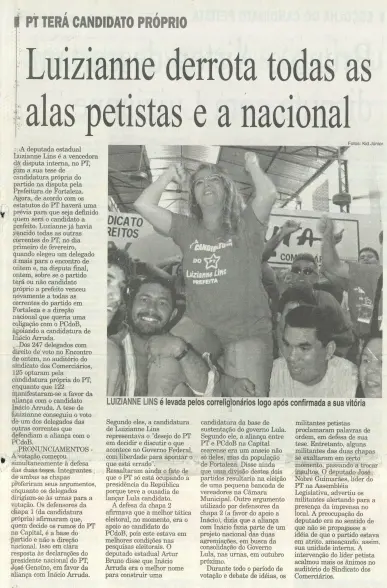 Votação PT - Eleição 2004