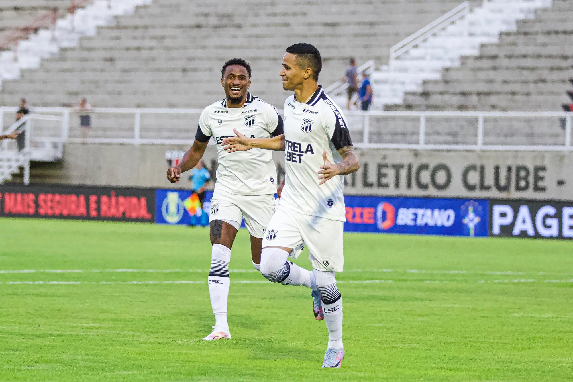 Erick em ação pelo Ceará