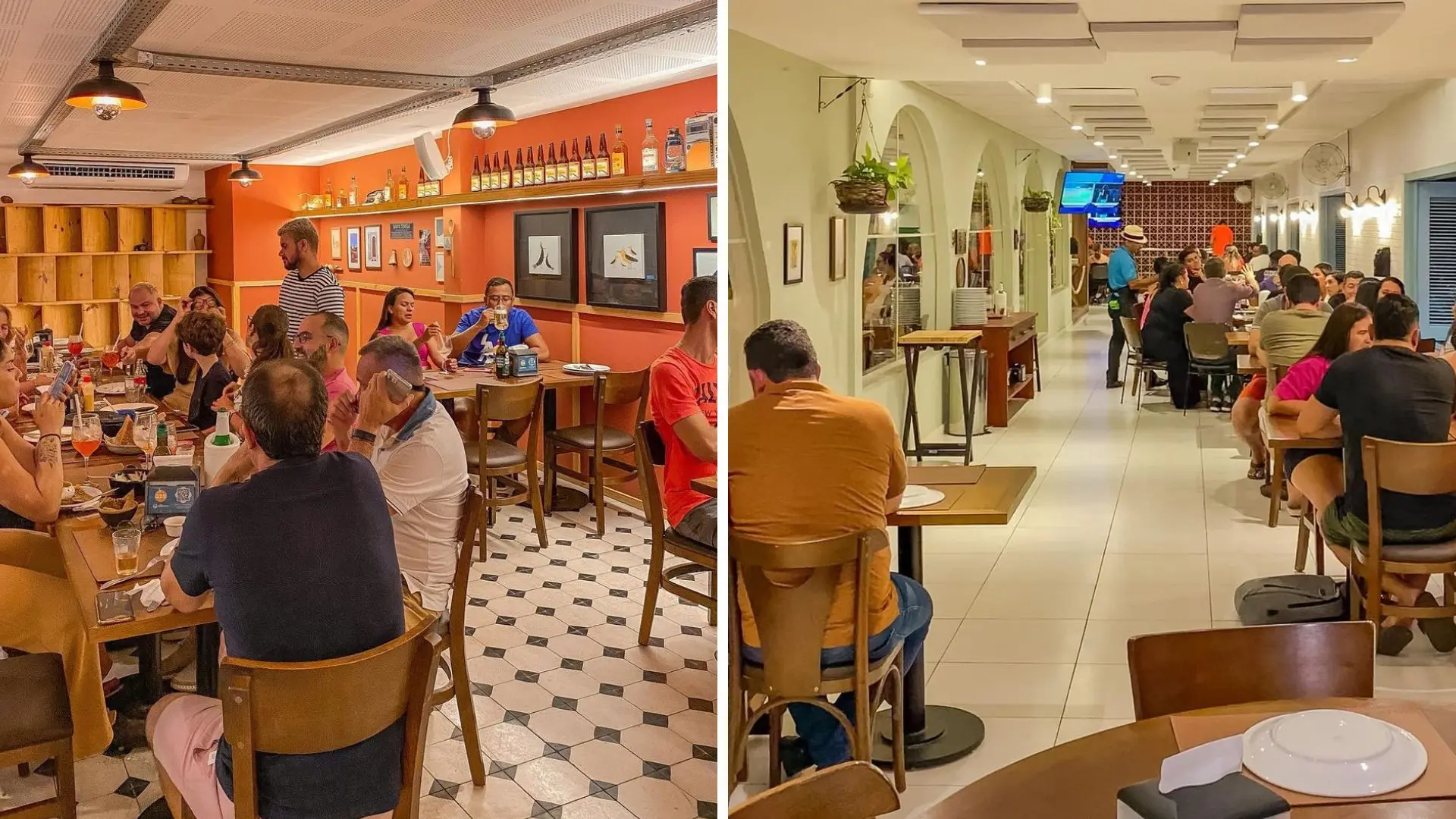 Interior do bar Seu Conrado