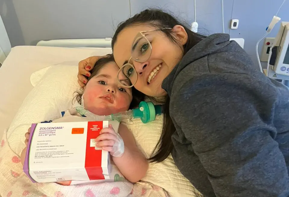 Jozelma Silva Souza e a filha, Júlia Maria