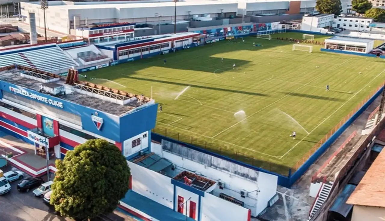 Imagem da sede do Fortaleza