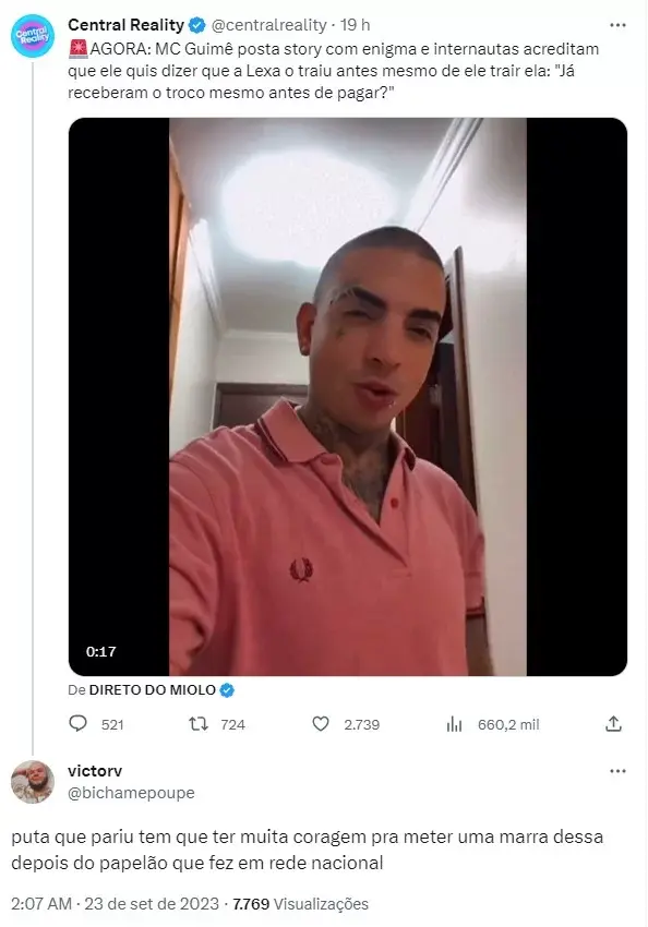 Indireta, Guimê, Lexa