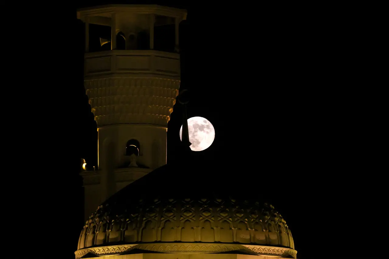 'Lua da Colheita' no Kuwait