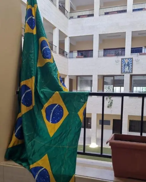 foto do abrigo em gaza