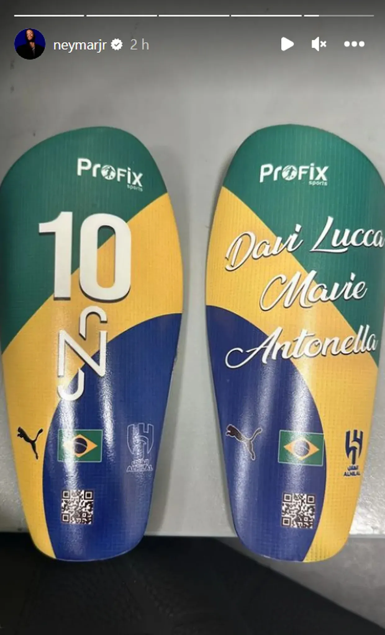 Homenagem de Neymar