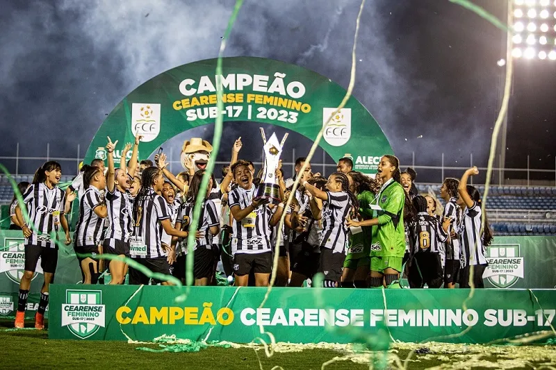 Ceará campeão do Campeonato Cearense feminino Sub-17