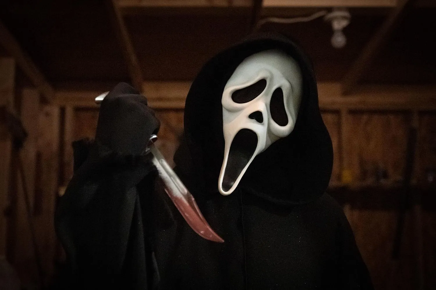 Ghostface é o personagem principal da franquia Pânico