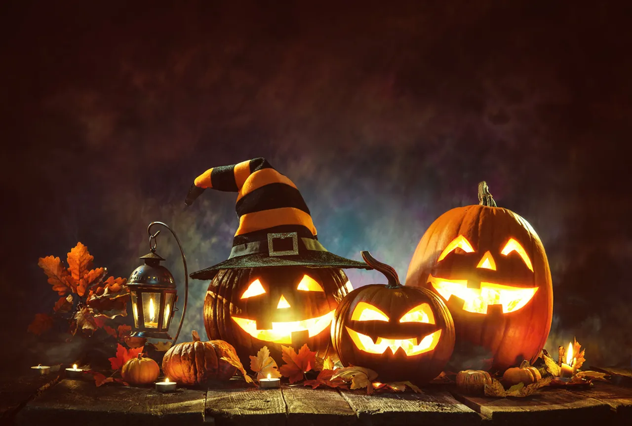 Abóbora é figura certa no Halloween
