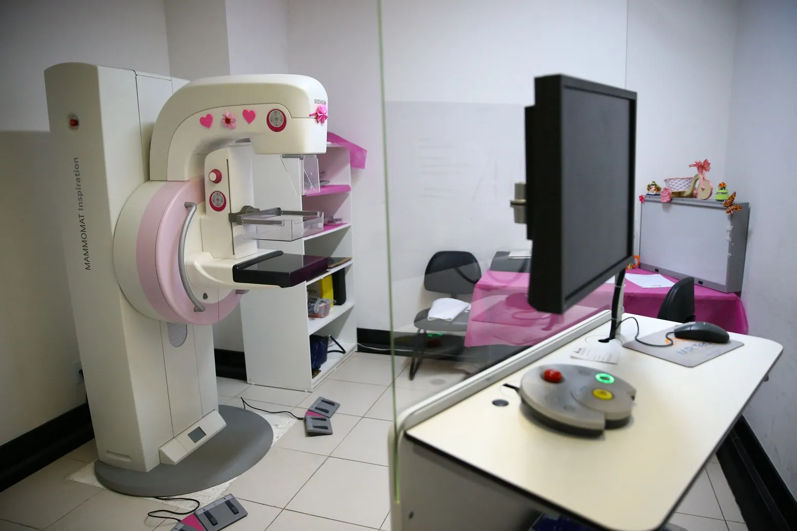 A mamografia é um dos exames realizado pela unidade de saúde