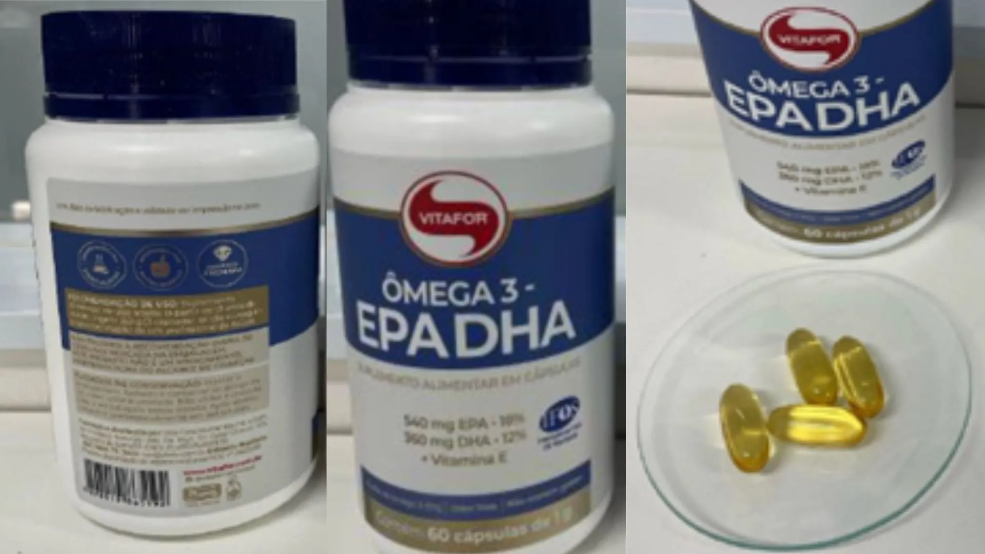 Frasco do Ômega 3 - EPA DHA Original
