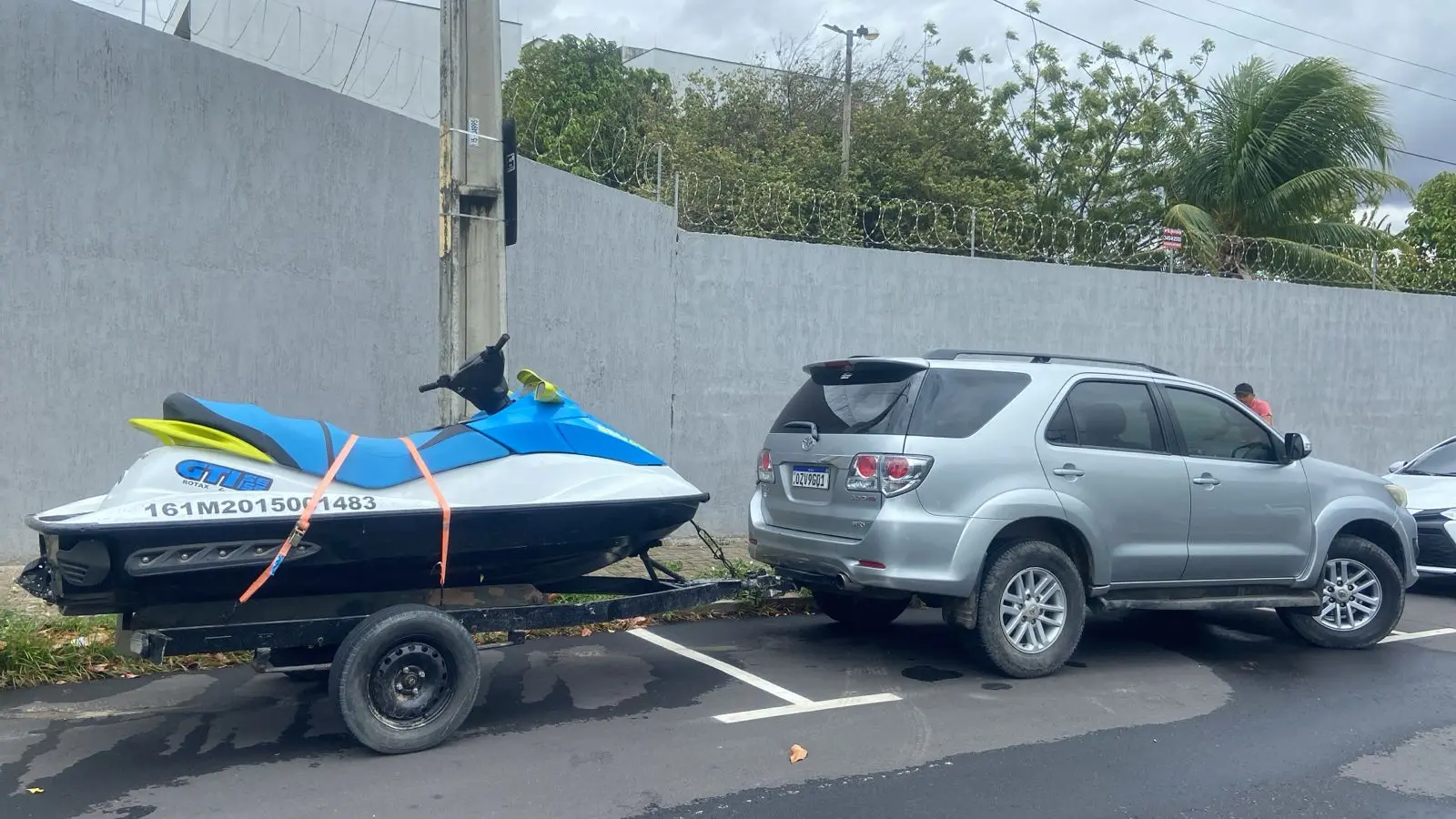 Jetski apreendido em operação