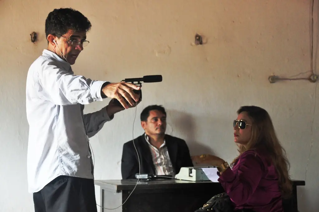 Imagem das filmagens de 