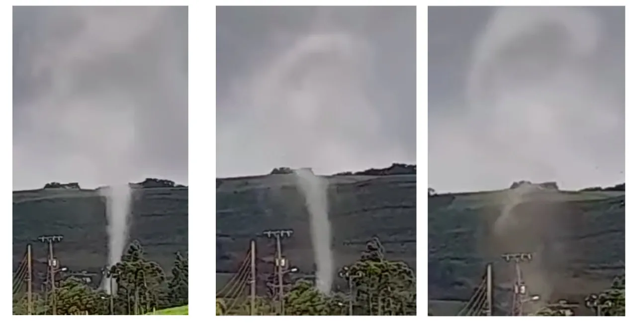 Sexto tornado de Santa Catarina foi confirmado após amplo compartilhamento de vídeos nas redes sociais