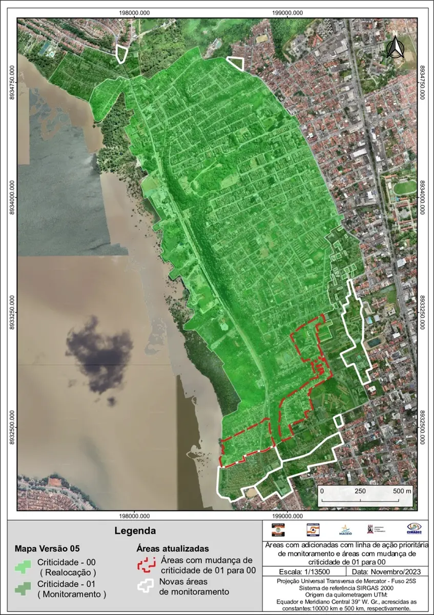 Mapa da Defesa Civil