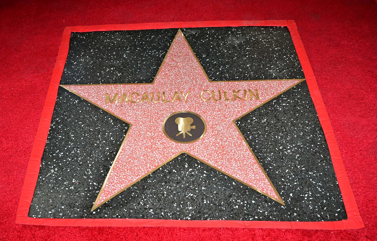 Estrela de Macaulay Culkin na Calçada da Fama, em Los Angeles