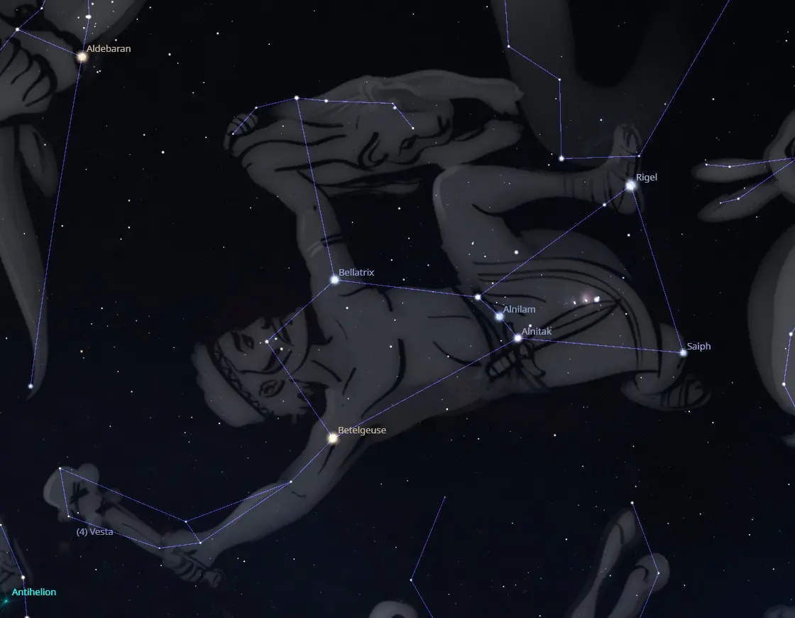 Constelação do Órion