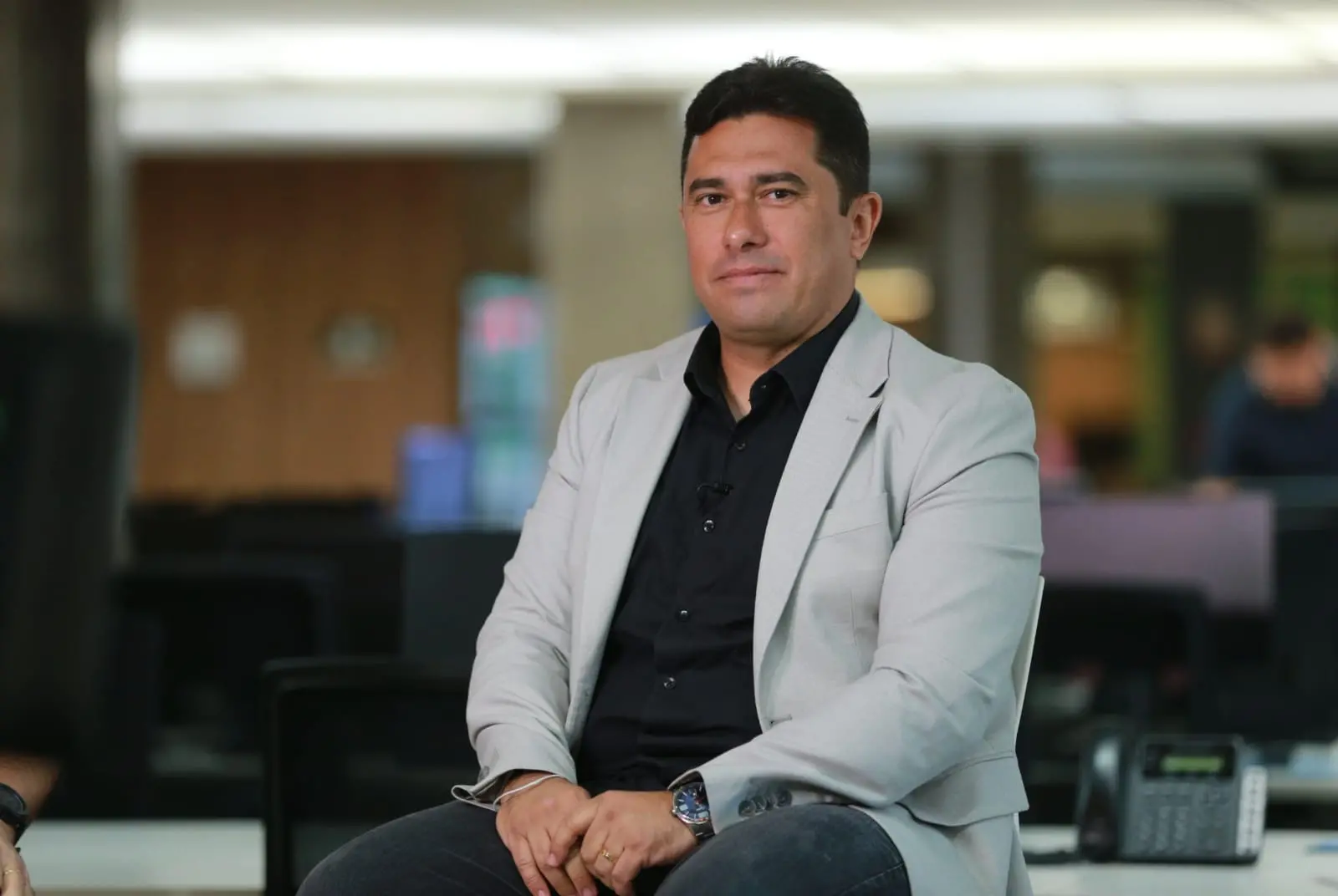 Foto de João Paulo Silva, presidente do Ceará