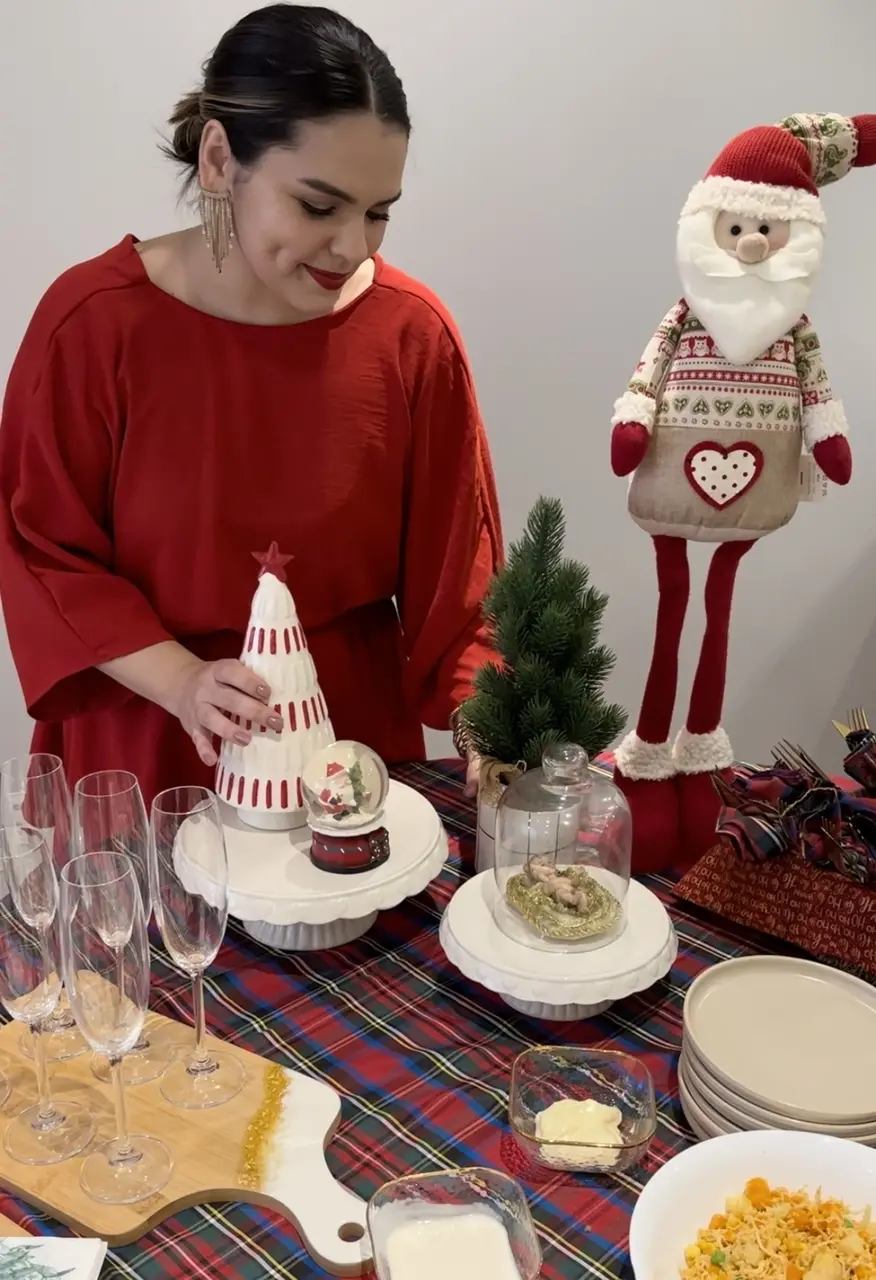 Ana Karenyna. Com dicas simples, você pode deixar sua festa de Natal mais charmosa