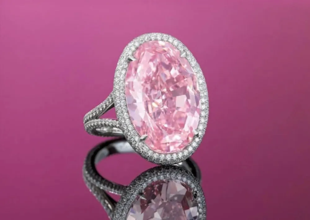 Diamante rosa está entre os mais caros do mundo