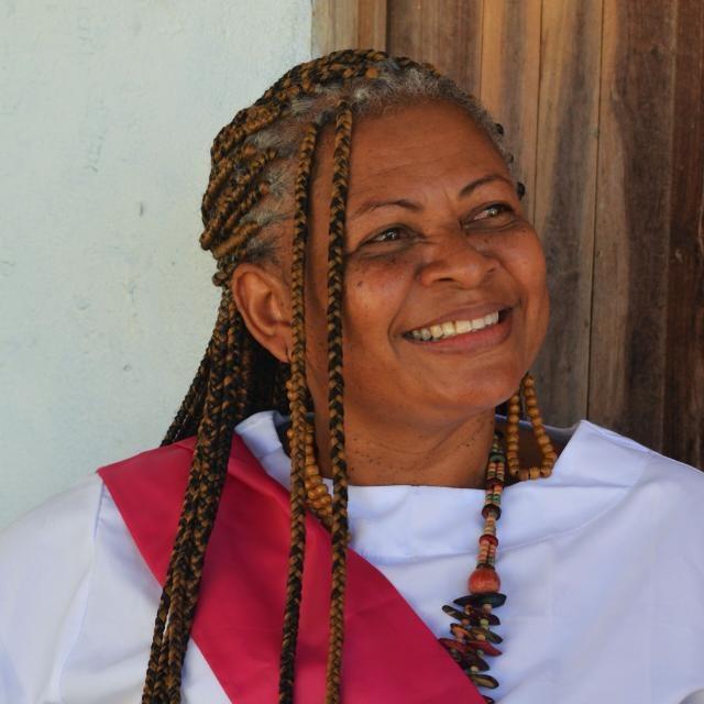 Ana Eugênia, do Quilombo Sítio Veiga (Quixadá), uma das autoras do projeto 
