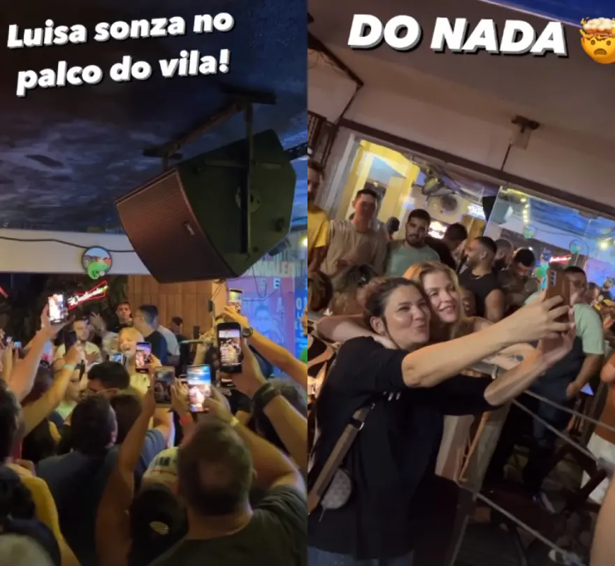 Montagem de Luisa Sonza