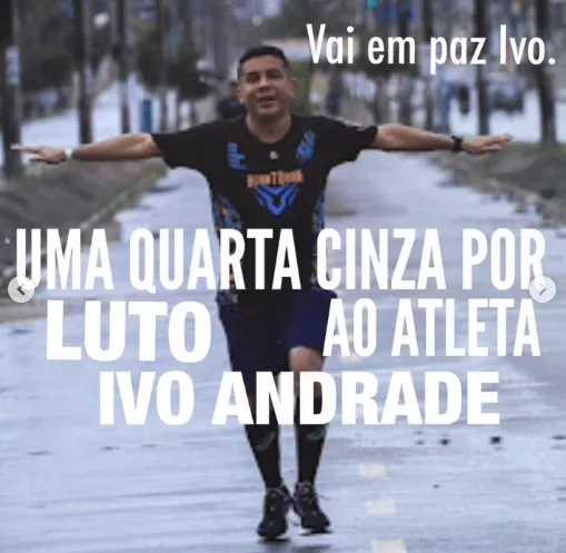 O bilheteiro também praticava corrida de rua e a sua morte causou comoção entre corredores, nas redes sociais