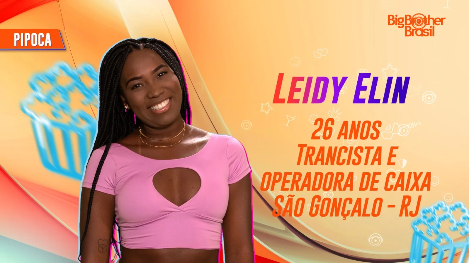 Leidy faz faculdade de Direito e é operadora de caixa e trancista